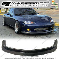 For 01-05 Mazda Miata Mx-5 Mda Style Front Bumper Lip Spoiler Splitter