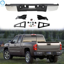 For 2007-13 Chevy Silveradogmc 1500 Truck Complete Chrome Rear Step Bumper New