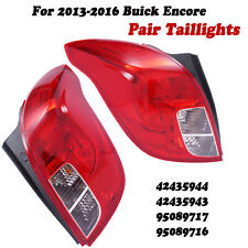 For 2013-2016 Buick Encore Pair Tail Lights Halogen Lhrh Taillamps Brake Lamps