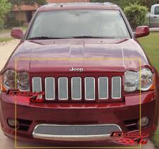 Fits 2009-2010 Jeep Grand Cherokee Srt8 Mesh Grille Combo