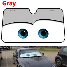 Gray Cartoon Window Windscreen Cover Sun Shade Auto Visor Car-covers Eye