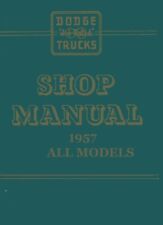 1957 Dodge Truck Shop Service Repair Manual Engine Drivetrain Wiring