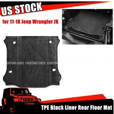 Rear Trunk Liner Floor Cargo Tray Mat Fit 2011-2018 Wrangler Jk Jku Unlimited Us