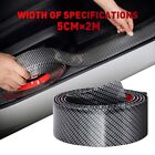 Parts Carbon Accessories Fiber Car Vinyl Sill Door Scuff Plate Sticker Protector