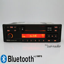 Genuine Bmw Reverse Rds Bluetooth Radio Mp3 Bp6262 Cassette Blue Point Car Stereo