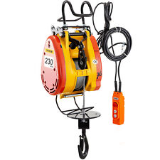 Vevor Portable Electric Hoist Winch 230 Kg507 Lbs With 98 Ft30 M Lift Height