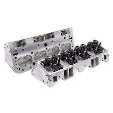 Edelbrock 5073 Small-block Chevy E-street Cylinder Head 70cc Pair Made In Usa