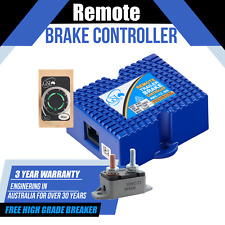 Gsl Electronics Electric Brake Controller Kit - 12v Remote Head For Trailer