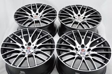 17 Black Wheels Rims Ilx Tlx Avenger Fusion Accord Civic Camry Mazda 3 5 5x114.3
