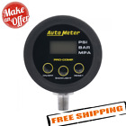 Auto Meter 2167 0 To 50 Psi Digital Tire Pressure Gauge Head W Memory Pro-comp