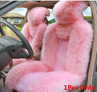 Genuine Australian Sheepskin Fur Car Front Seat Cover Cushion Mat Long Wool Fur