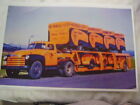 1949 Chevrolet Truck With Load Of U Haul Trailers  11 X 17 Photo Picture