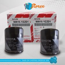 Pack Of 2 Toyota Oil Filter 90915-yzzd1 Denso 150-2010 For Tacoma Camry Sienna