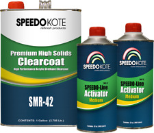 Premium High Solids Clear Coat Clearcoat 6 Qt. Med. Mid Temp. Kit Smr-4275