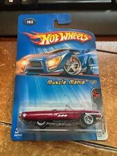2005 Hot Wheels Muscle Mania 1963 T-bird 102 Name On Side