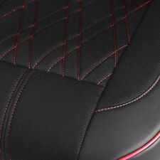 For Dodge Driver Passenger Seat Cushion Cover Breathable Leather Foam Surround