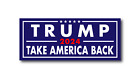 Trump President Take America Back Maga 2024 6 Rnc Bumper Sticker Vinyl Decal