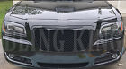 Fits 2011-2014 Chrysler 300 Black Chrome Mesh Bentley Grille Bently Grill