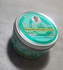 Wolfgang Puck Spring Salad Ginger Cilantro Kitchen Candle Rare New Discontinued