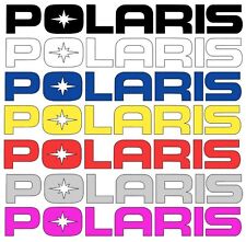 Polaris Stickers Polaris Vinyl 2x Pair 10 Color Options Polaris 1000 Grill