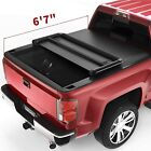 Oedro 6.6ft Tri-fold Truck Bed Tonneau Cover For 2014-2019 Silverado Sierra 1500