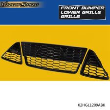 Front Bumper Lower Grille Grills Honeycombed Fit For Ford Focus 2012-2014
