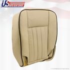 2006 Lincoln Navigator Passenger Bottom Perforated Leather Seat Cover Camel Tan