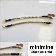 Classic Mini Engine Battery Earth Strap Lead Pair Austin Morris Rover Cable