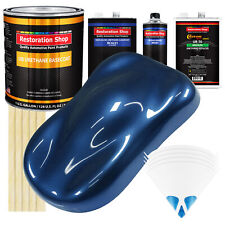 Sapphire Blue Metallic Gallon Urethane Basecoat Clearcoat Car Auto Paint Kit