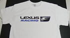 Brand New Lexus Racing F-sport T-shirt White Rc Is Jdm Nos Turbo J-spec Trd