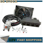 Universal Underdash Ac Air Conditioning Evaporator Ac Kit Compressor Cooling