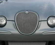 Genuine Jaguar S-type 2002-2004 Stainless Steel Mesh Grille Insert Back Plate