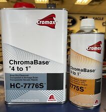 Cromax Chromabase 4 To 1 Hc 7776s Snap Dry Clear Coat With Activator 7775s