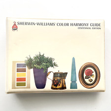Vintage Interior Design Book Sherwin-williams Color Harmony Guide Paint Swatches
