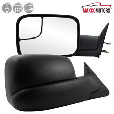 Towing Mirrors Fits 1998-2001 Dodge Ram 1500 1998-2002 2500 3500 Power Heated