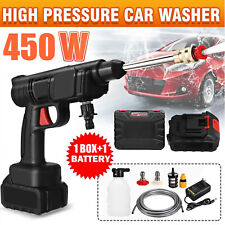 Cordless Electric High Pressure Water Spray Car Gun Portable Washer Cleaner Auto