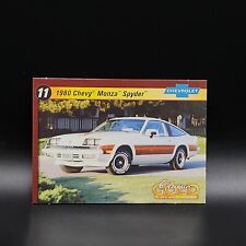 Card Only Johnny Lightning Trading Card 1980 Chevy Monza Spyder