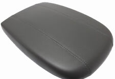 Gray Center Console Lid Armrest Cover Real Leather For 98-02 Ford Expedition
