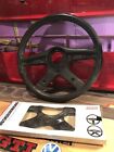 Italvolanti Bbs Authentic Leather Steering Wheel Rare Porsche Bmw Mercedes Vw