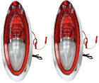 1954 Full Size Chevy Bel Air 210 Nomad Tail Lamp Light Assembly Pair Rh Lh Dii