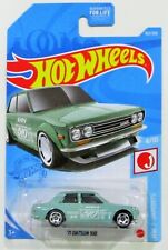 Hot Wheels 2021 21 Basic Series 1971 71 Datsun 510 Green 162 250