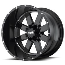 20 Inch Black Wheel Rim Wheel Rim For Jeep Wrangler Jk Jl Moto Metal Mo962 20x10