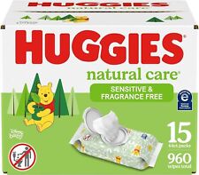 Natural Care Sensitive Baby Wipes Unscented Hypoallergenic 99 Purified Water