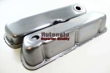Ford Small Block Valve Covers 260 289 302 351w 5.l Mustang Tall Unplated Raw Sbf