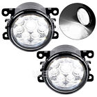 Front Clear Lens Led Bumper Fog Lights Lamps W Bulbs For Ford Focus 2012-2014