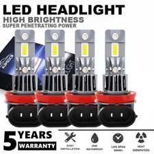 For Volvo S90 T5 Sedan 4-door 2018-2020 Csp Led Headlight Bulbs Kit Super Bright