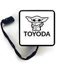 Hitch Cover Art - Toyota Yoda - Star Wars Trailer Receiver Led Brake Light