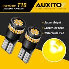 Auxito T10 168 194 2825 Amber Led License Plate Side Marker Light Bulb Canbus
