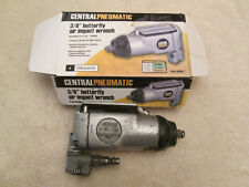 Central Pneumatic 38 Drive Compact Butterfly Palm Grip Air Impact Wrench Used