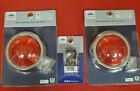 United Pacific 41 Led Taillight Set With Chrome Bezels Flasher Pontiac 1950